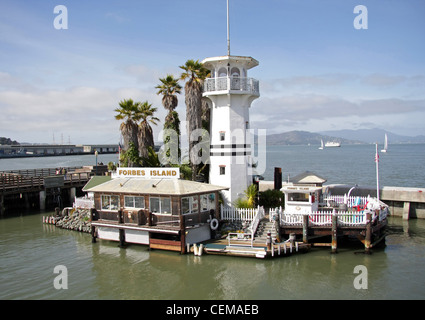 Forbes Island, San Francisco Stock Photo