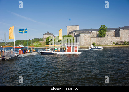 Vaxholm - a small municipality east of Stockholm, Sweden. Stock Photo