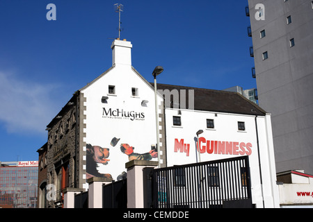 McHughs pub in central Belfast northern ireland Stock Photo