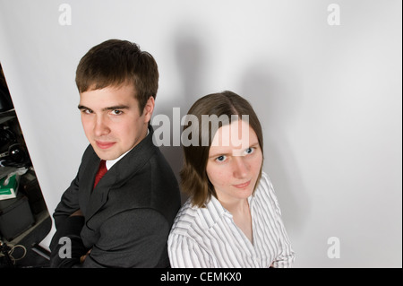 Michael A. Bennie and Margaret K. Delano, Massachusetts Institute of Technology Undergraduate Association President and Vice-President Michael A. Bennie and Margaret K. Delano, Massachusetts Institute of Technology Undergraduate Association President and Vice-President Stock Photo