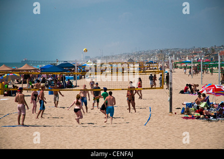 Hermosa Beach, Los Angeles, California, USA Stock Photo