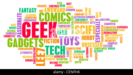 Geek Culture And Interests Or Hobbies Concept Stock Photo Alamy