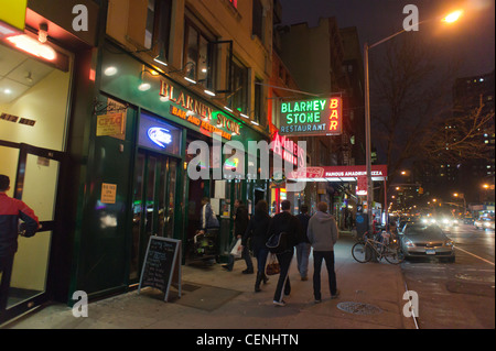 The Blarney Stone Pub in Chelsea in New York Stock Photo