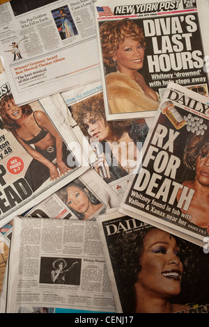 Whitney Houston death Stock Photo - Alamy