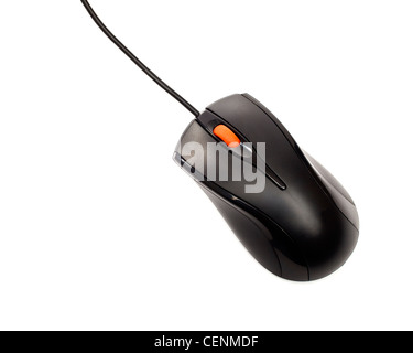 Computer mouse, cut out on white background Stock Photo