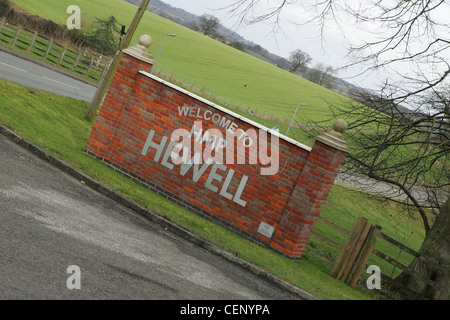 HMP Hewell was created by an amalgamation of the three former prisons on this site, Blakenhurst, Brockhill and Hewell Grang Stock Photo