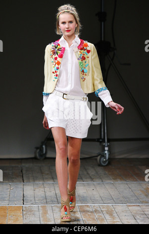 Moschino Cheap & Chic Milan Ready to Wear Spring Summer 2011 Stock Photo