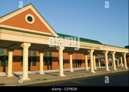 Elementary School Springfield, Massachusetts Stock Photo