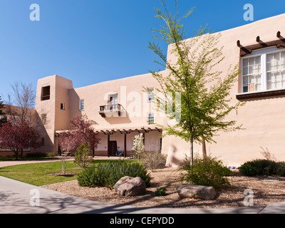 Scholes Hall, UNM, Albuquerque Stock Photo