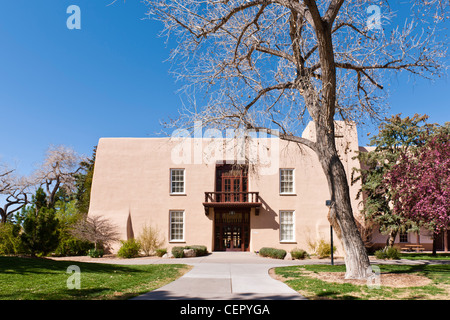 Scholes Hall, UNM, Albuquerque Stock Photo