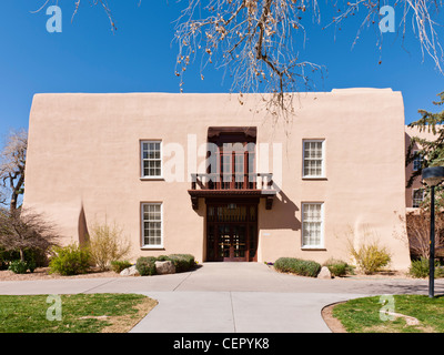 Scholes Hall, UNM, Albuquerque Stock Photo