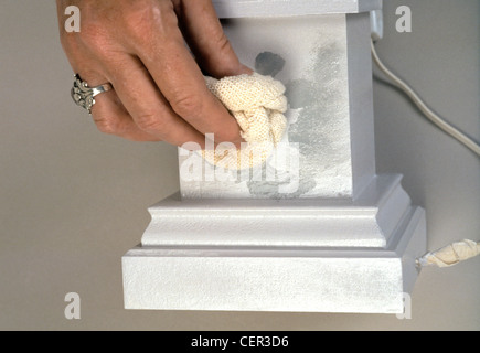 FORMock marble Reproducing a marble effect need not be as tricky as it appears Step by step grey marble paint effect Using a Stock Photo