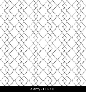 Beautiful background of seamless dots and checkered pattern Stock Photo