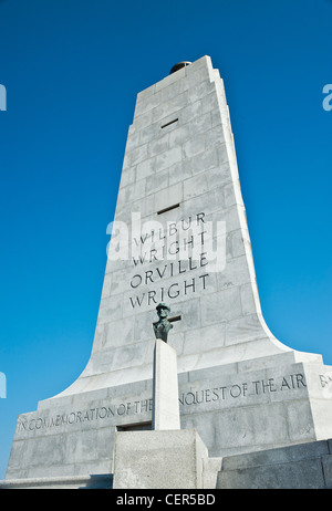 Wright Brothers National Memorial, Kitty Hawk, North Carolina, USA Stock Photo