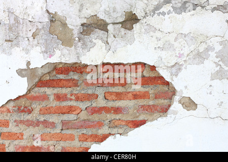 crack of brick wall Stock Photo