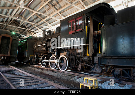 Tourist train, Lake Whatcom Railway, Wickersham, Washington Stock Photo ...