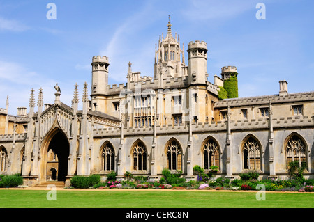 New Court at St Johns College, a constituent college of the University of Cambridge. Stock Photo
