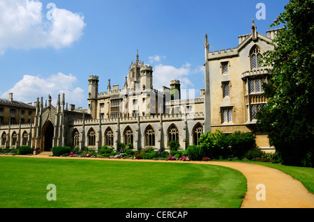 New Court at St Johns College, a constituent college of the University of Cambridge. Stock Photo