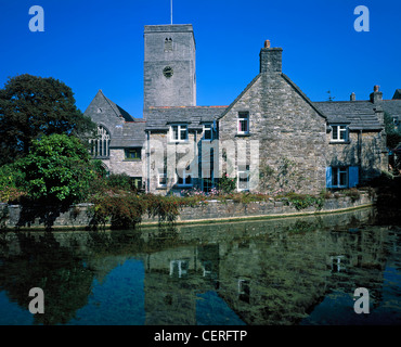 The mill pond at Old Swanage. Stock Photo