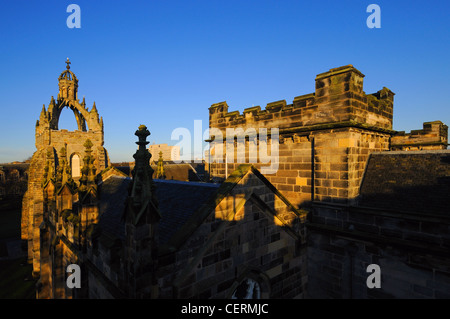 King's College rooftops, Old Aberdeen Stock Photo