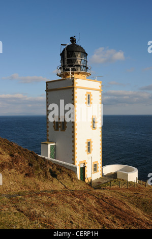 Holy Island (Outer) Lighthouse, Arran, Scotland Stock Photo