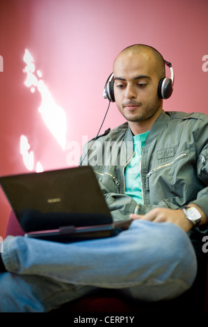 Internet is an important communication method in Egypt, it played a great role during the revolution. Stock Photo
