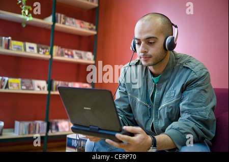 Internet is an important communication method in Egypt, it played a great role during the revolution. Stock Photo