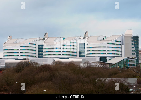 The Queen Elizabeth Hospital in Birmingham Stock Photo