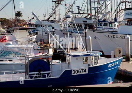 TUNA FISHING FLEET,SAN DIEGO,CALIFORNIA,USA Stock Photo