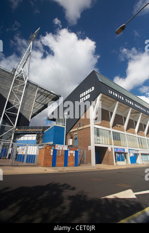 Exterior of Ipswich Town Football Club stadium at Portman Road. Stock Photo