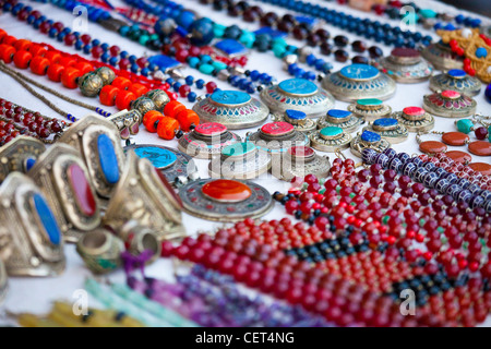 Souvenirs in a market in Islamabad, Pakistan Stock Photo