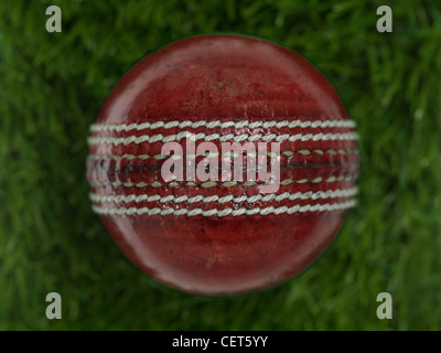 Cricket gear isolated against a white background Stock Photo