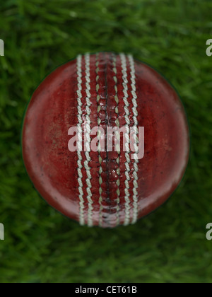 Cricket gear isolated against a white background Stock Photo