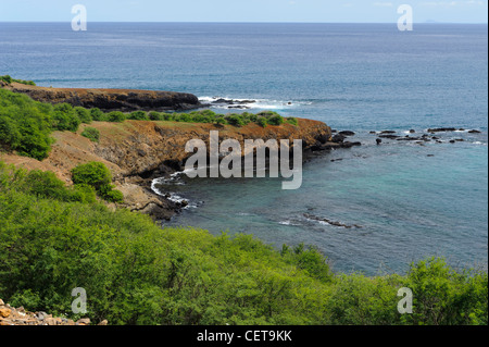 East-Coast of Santiago, Cape Verde Islands, Africa Stock Photo
