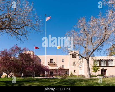 Scholes Hall, UNM, Albuquerque Stock Photo