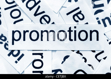 promotion Stock Photo