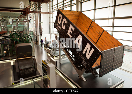 UK, Wales, Swansea, Maritime Quarter, National Waterfront Muesum, industry gallery Stock Photo