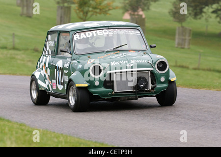 Modified Austin Mini Cooper racing car Stock Photo