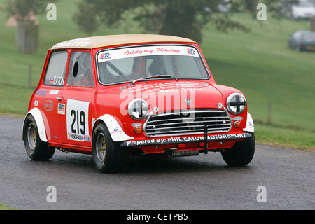 Modified Austin Mini Cooper racing car Stock Photo
