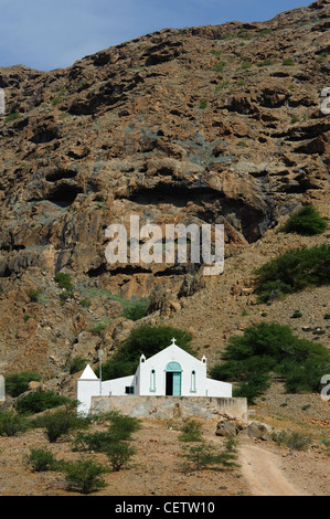 Nossa Senhora da Conceicao in Povoacao Velha, Boa Vista, Cape Verde Islands,  Africa Stock Photo