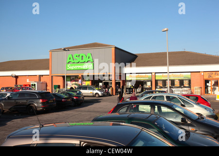 The ASDA supermarket in Rotherham, South Yorkshire, 1969. Artist ...