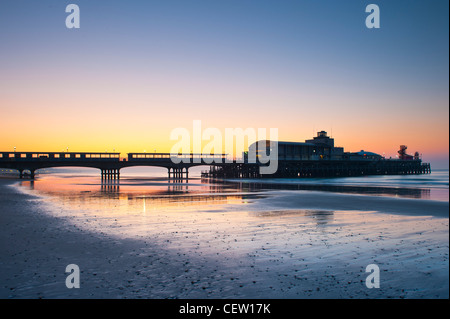 Sunrise Bournemouth Pier Stock Photo