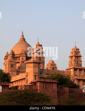 India, Rajasthan, Jodhpur, Umaid Bhawan Palace, Stock Photo