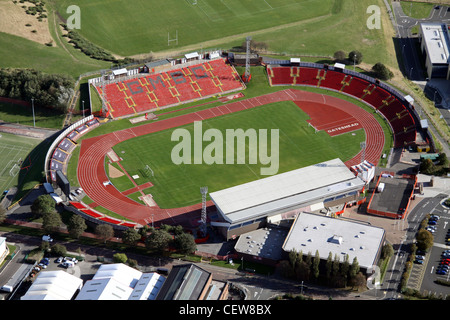 Aerial image of Gateshead International Stadium Stock Photo