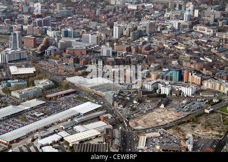 aerial view of Hunslet, Leeds taken in 2009 Stock Photo