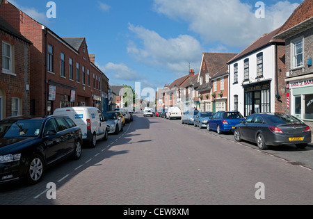 The High Street, Theale, Berkshire, England Stock Photo