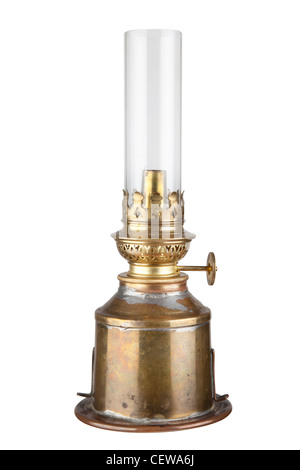 antique kerosene lamp Stock Photo