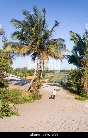 Ambohitsara, Betsimisaraka village of Pangalanes channel, east of