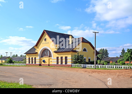 rural station Stock Photo