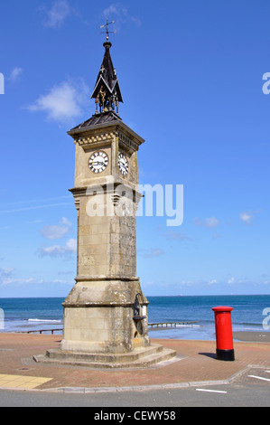 Clock Tower, Shanklin, Isle of Wight, Hampshire, England, UK Stock Photo